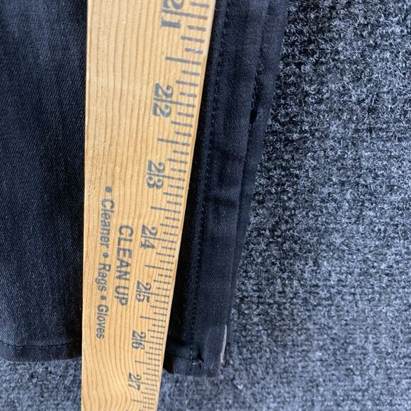 Rag & Bone Women’s Skinny Jeans Zipper Capri Moto Black Size 26 - Picture 10 of 16
